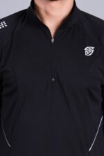 Zip Pullover Black - Image 3