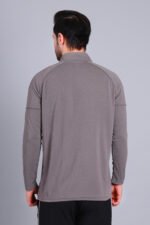 Zip Pullover Grey - Image 6