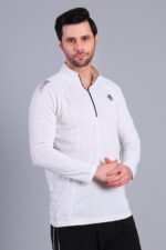 Zip Pullover White - Image 3