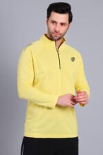 Zip Pullover Yellow - Image 3